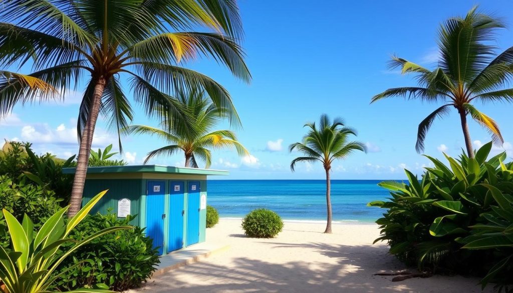 Orient Bay public bathrooms Orient Bay public bathrooms