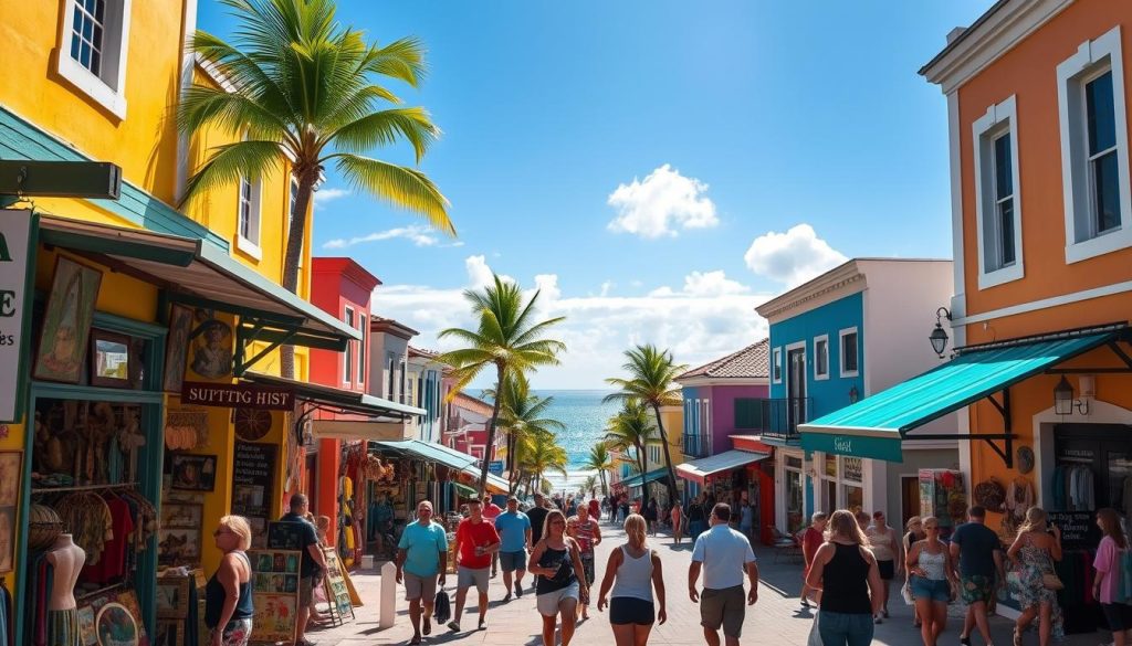 Philipsburg shopping street Philipsburg shopping street