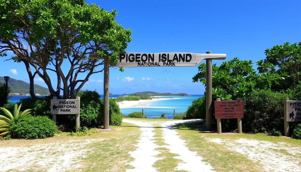Pigeon Island National Park access Pigeon Island National Park access