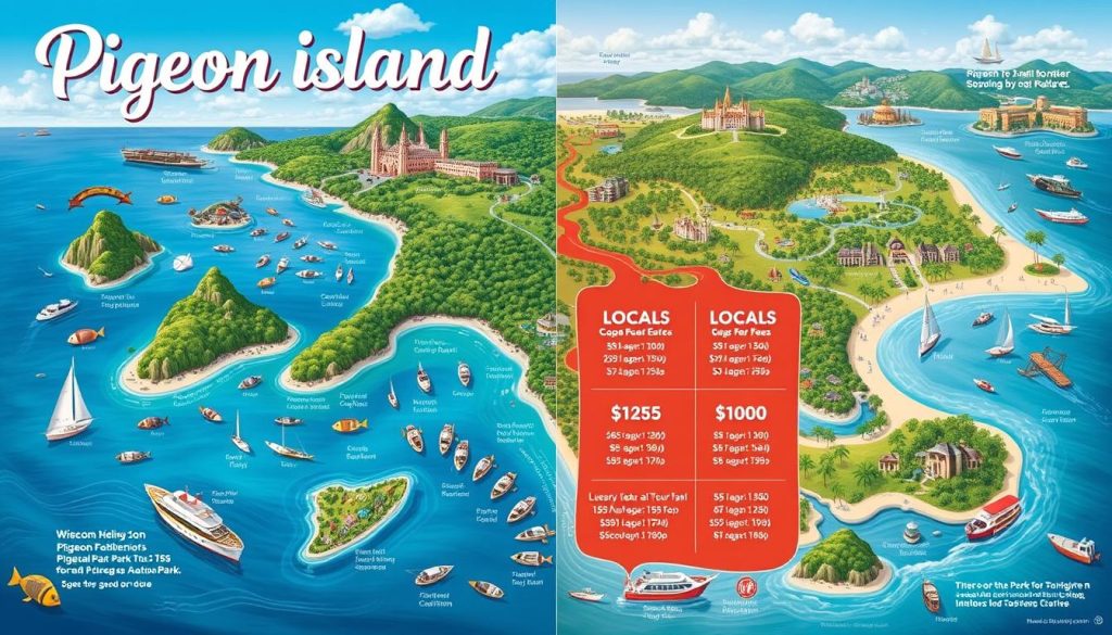 Pigeon Island National Park pricing structure Pigeon Island National Park pricing structure