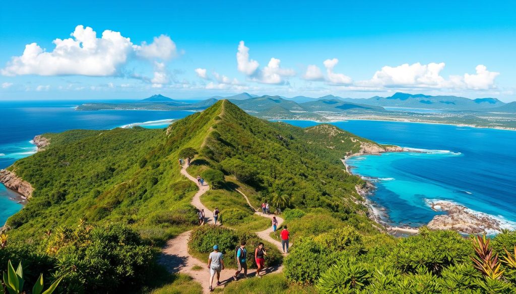 Pigeon Island hiking tours Pigeon Island hiking tours