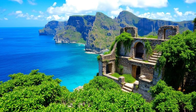 Pigeon Island historical ruins