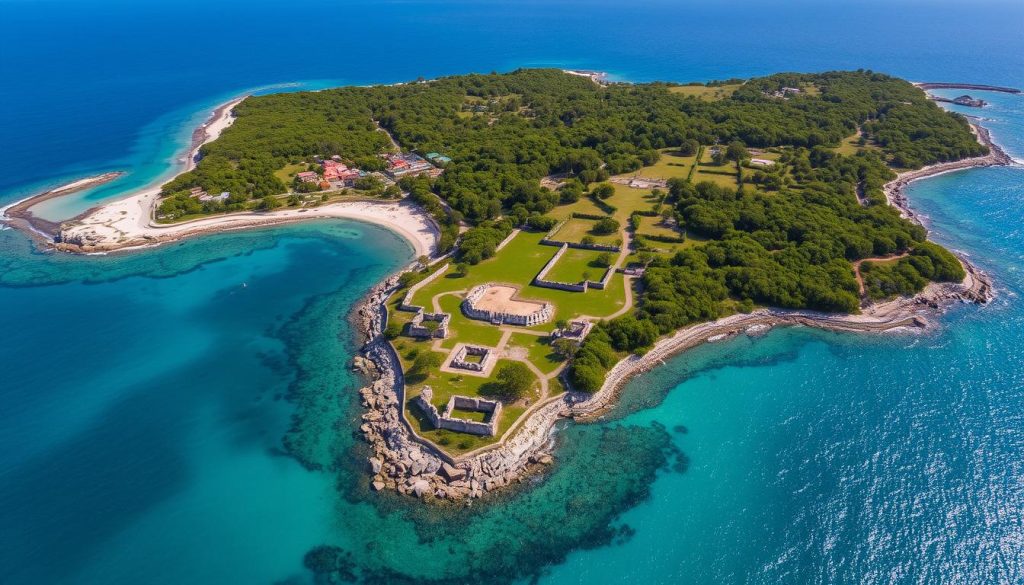 Pigeon Island historical sites Pigeon Island historical sites