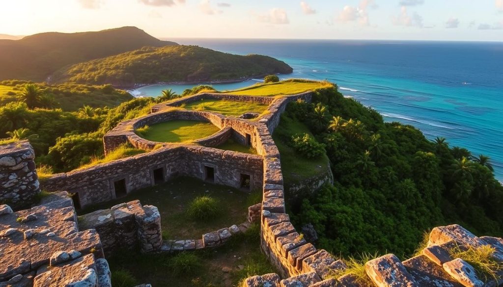 Pigeon Island historical sites Pigeon Island historical sites