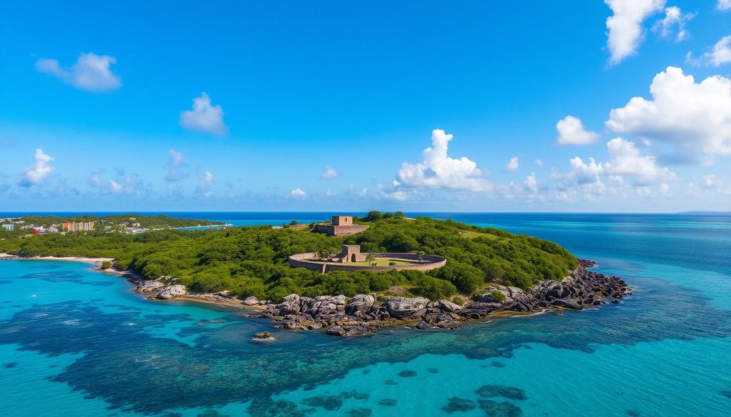Pigeon Island location Pigeon Island location