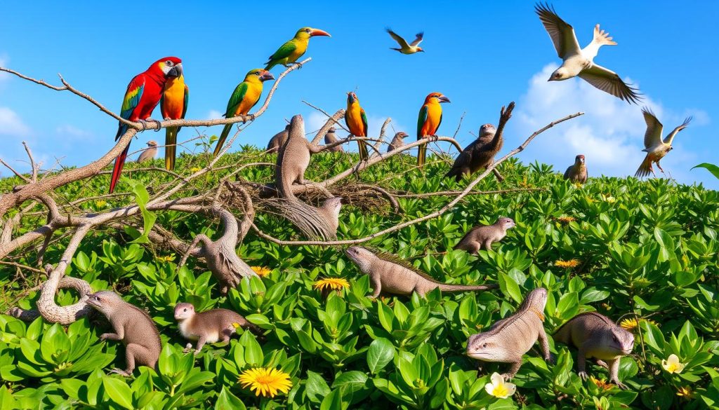 Pigeon Island wildlife Pigeon Island wildlife