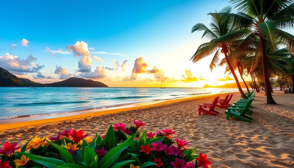 Rodney Bay beach Rodney Bay beach