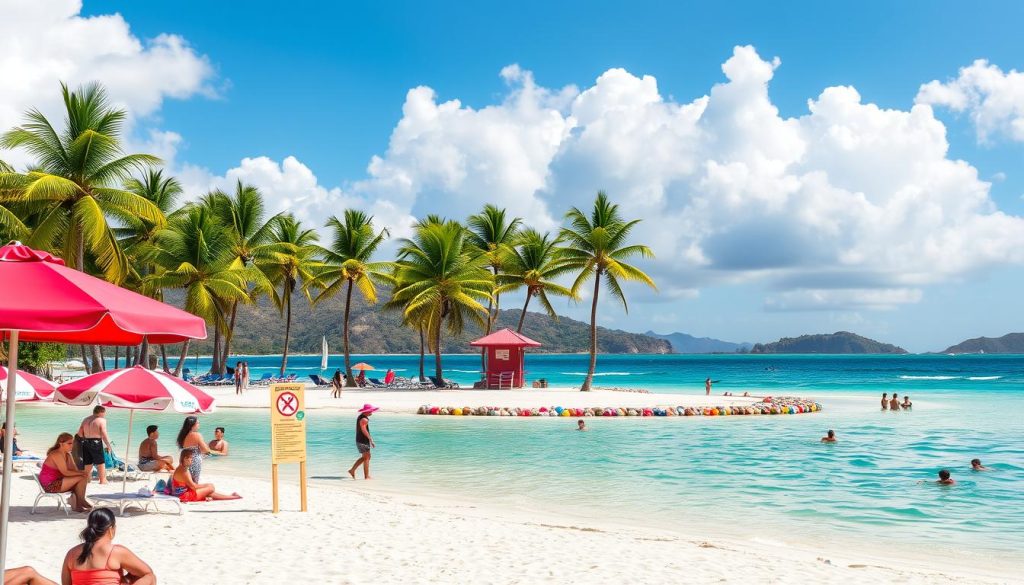 Rodney Bay beach safety Rodney Bay beach safety