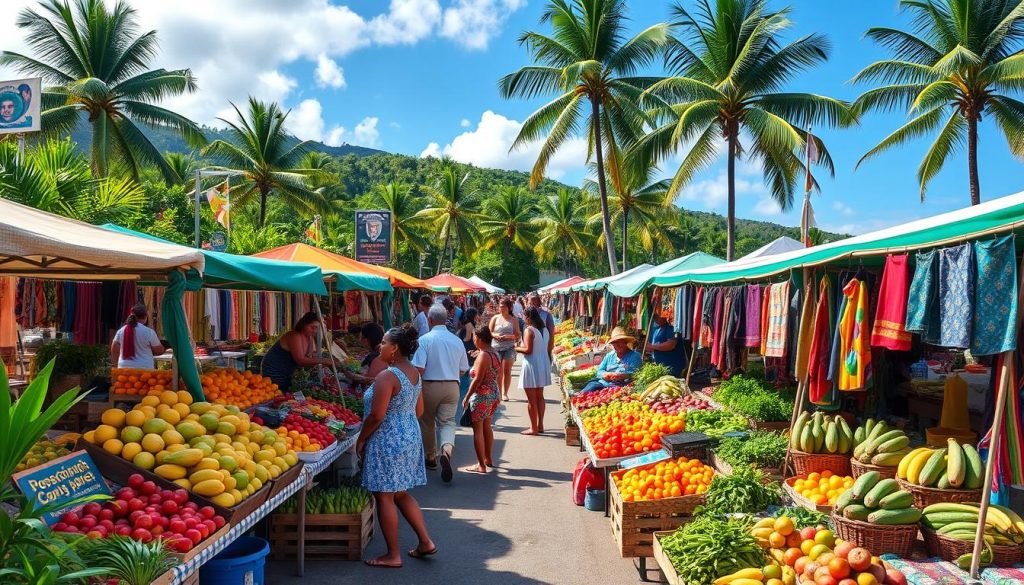 Rodney Bay local markets Rodney Bay local markets