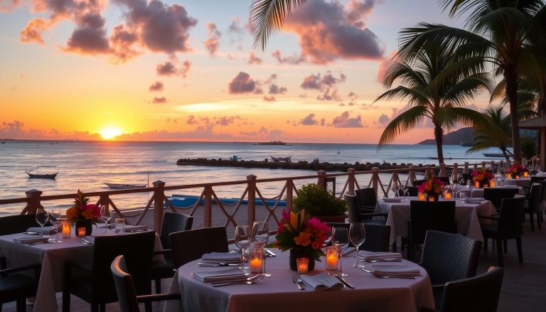 Romantic restaurants and sunset spots in Grand Case?