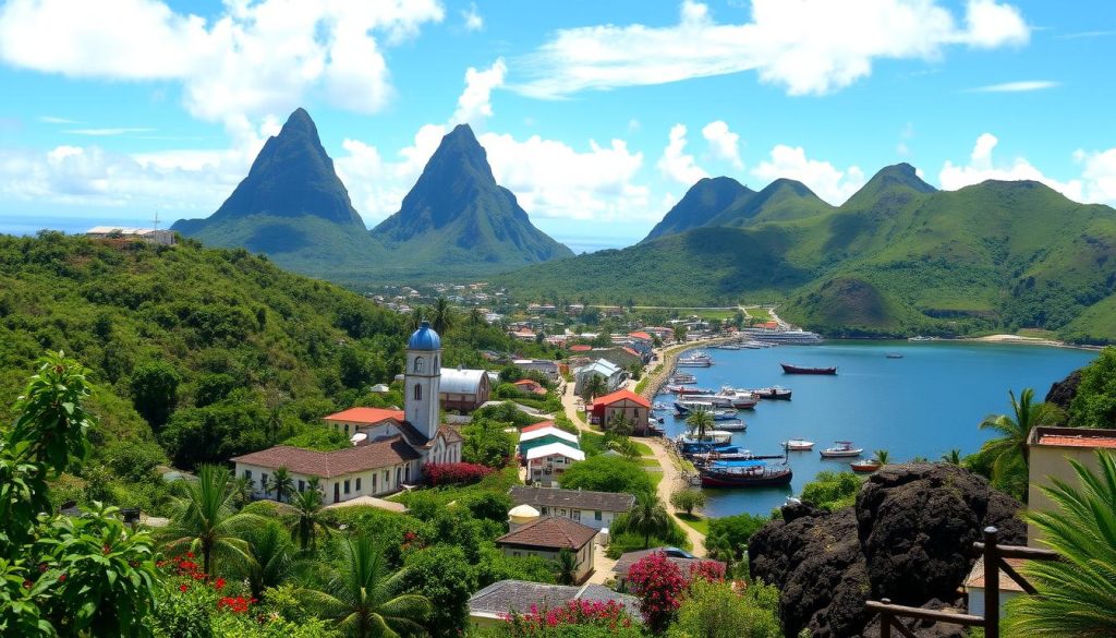 Soufrière Saint Lucia history Soufrière Saint Lucia history