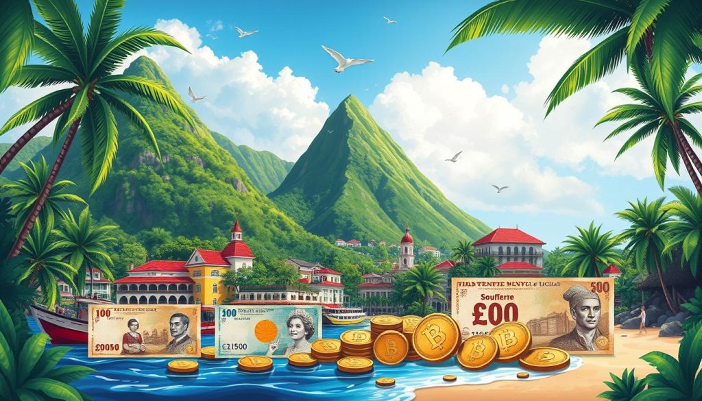 Soufrière currency information Soufrière currency information
