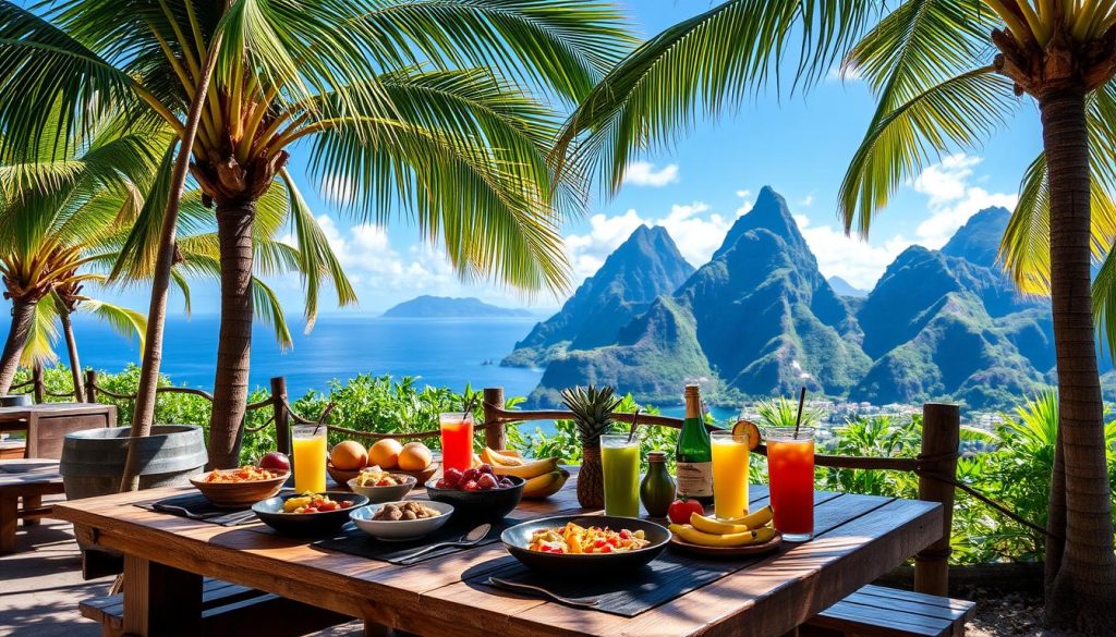 Soufrière dining Soufrière dining