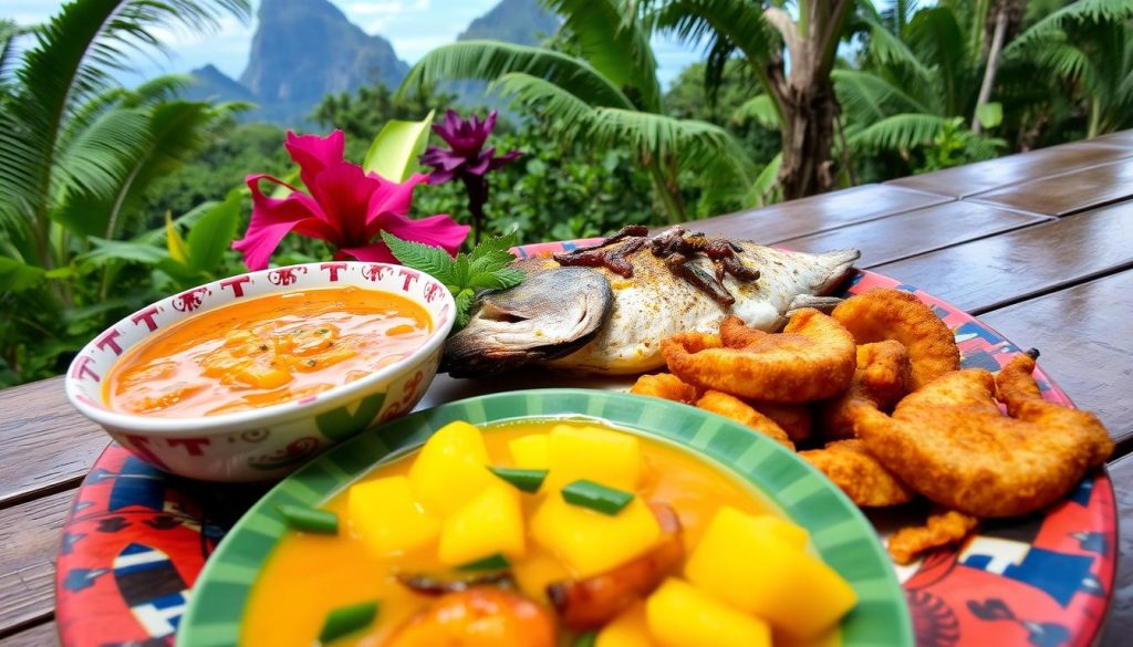 Soufrière local food Soufrière local food