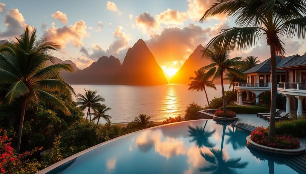 Soufrière resorts with stunning Piton views Soufrière resorts with stunning Piton views