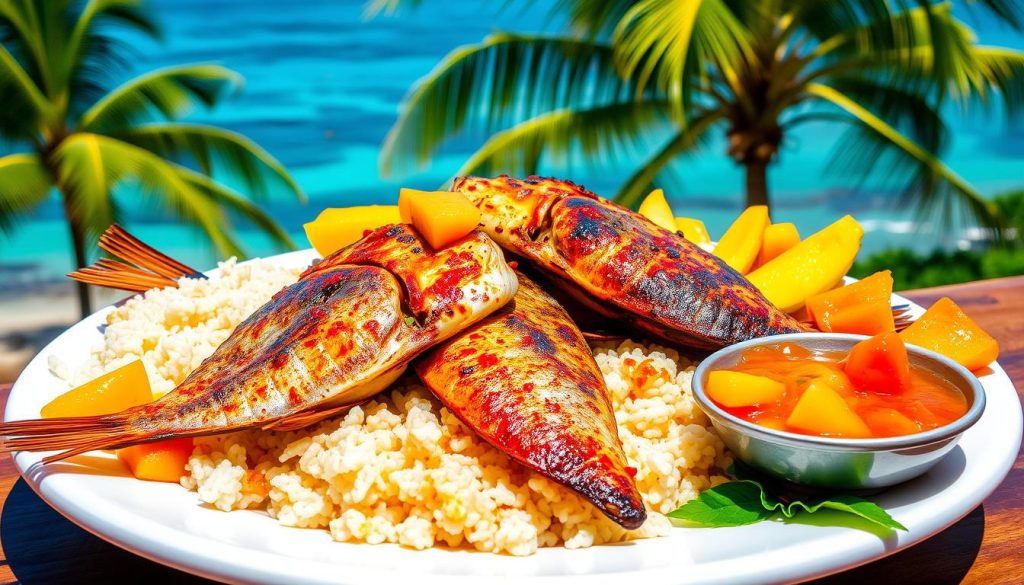 Soufrière seafood dishes Soufrière seafood dishes