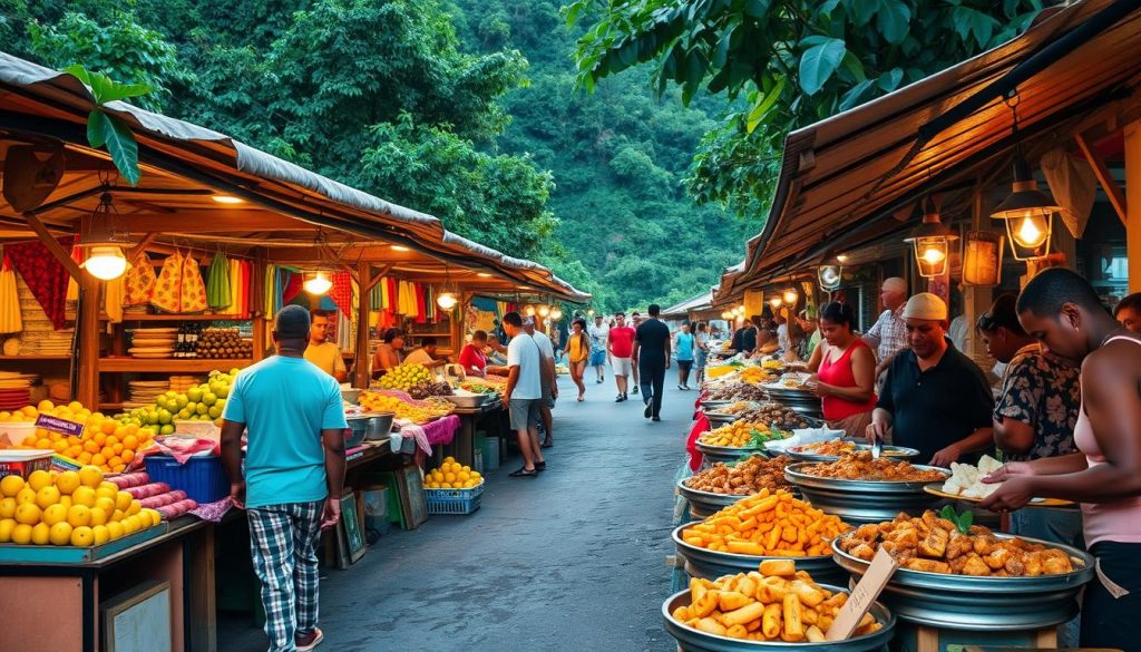 Soufrière street food Soufrière street food