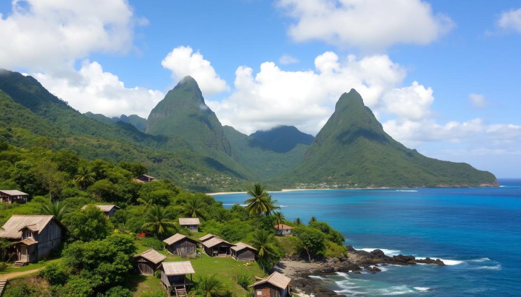 Soufrière town history Soufrière town history