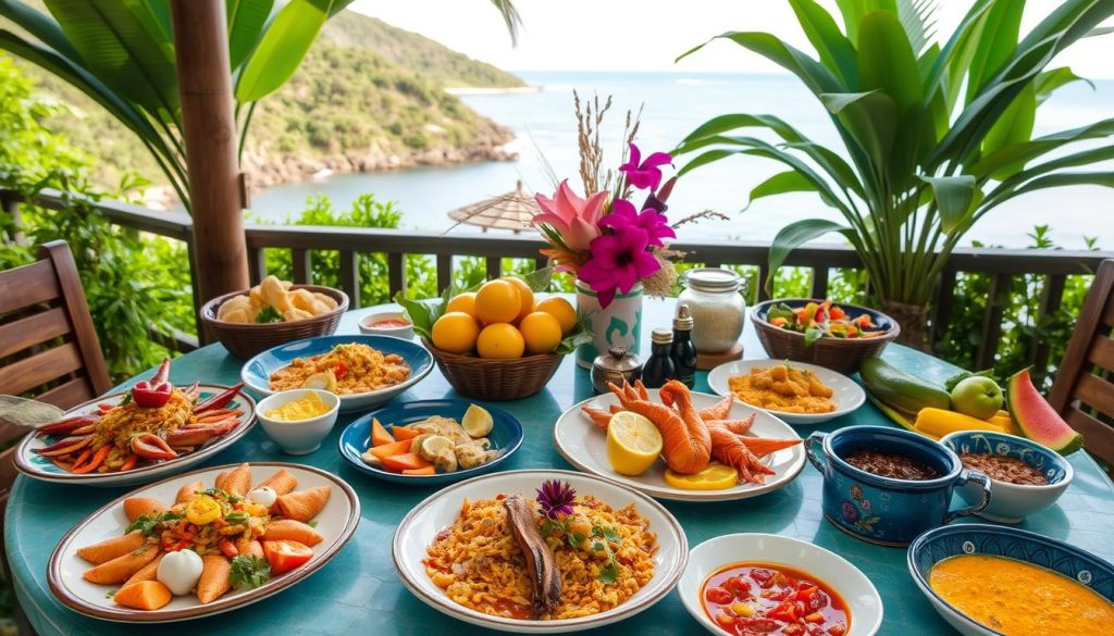 Specialty cuisine in Marigot Specialty cuisine in Marigot