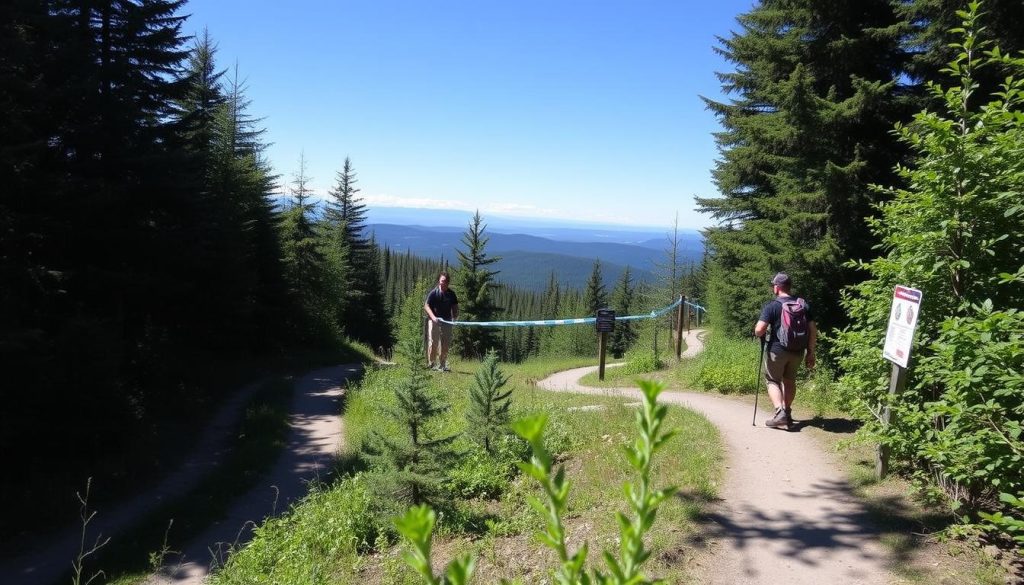 St. Jean hiking trail safety St. Jean hiking trail safety