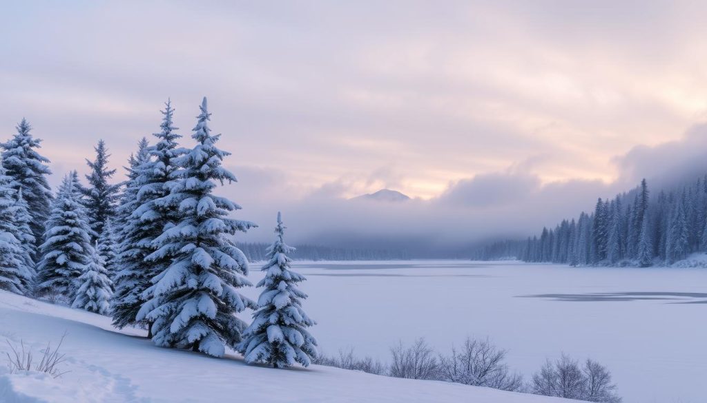 St. Jean winter landscape St. Jean winter landscape