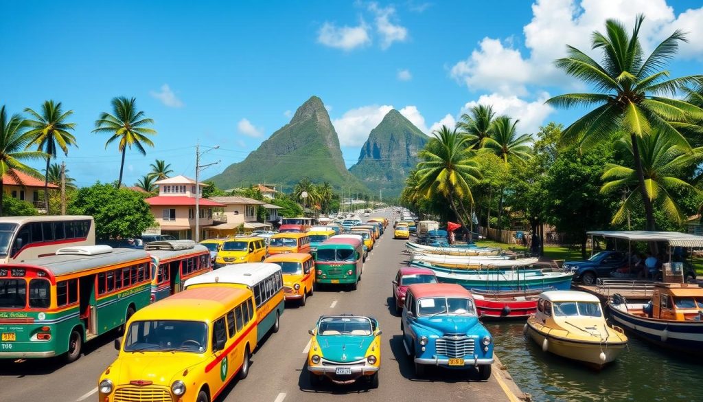 St. Lucia transportation St. Lucia transportation