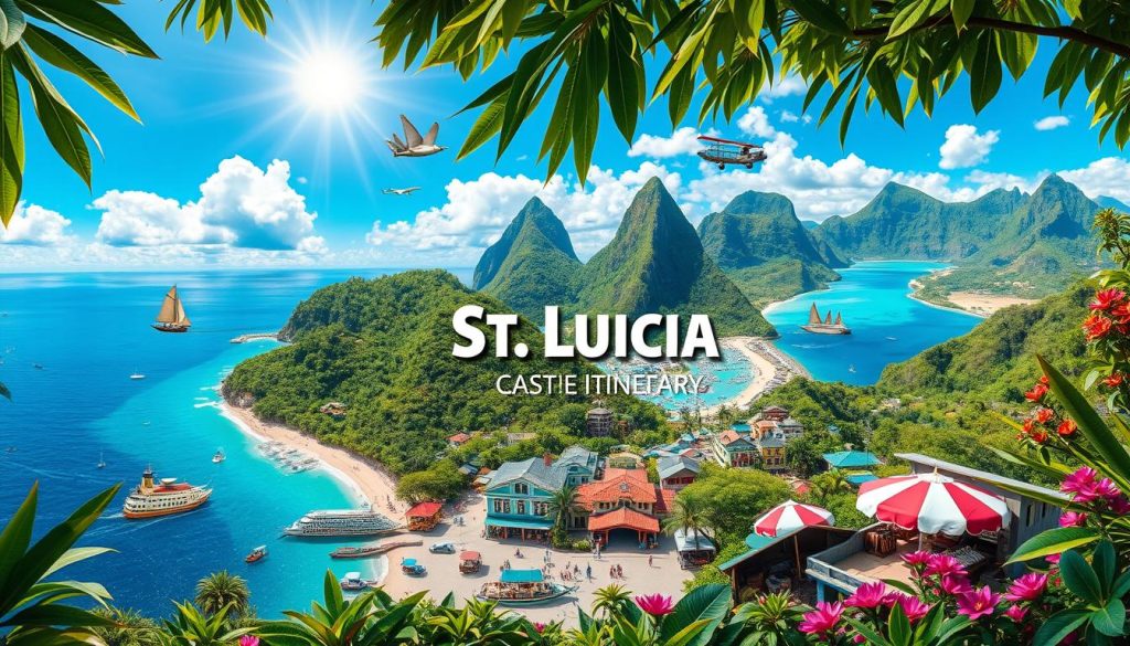St. Lucia travel itinerary St. Lucia travel itinerary