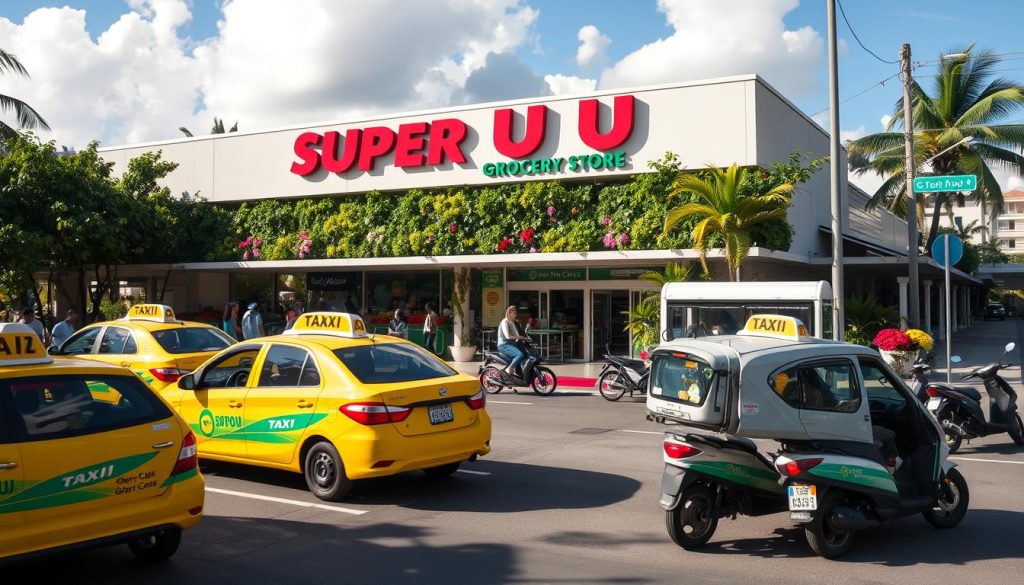 Super U Grocery Store transportation options Super U Grocery Store transportation options