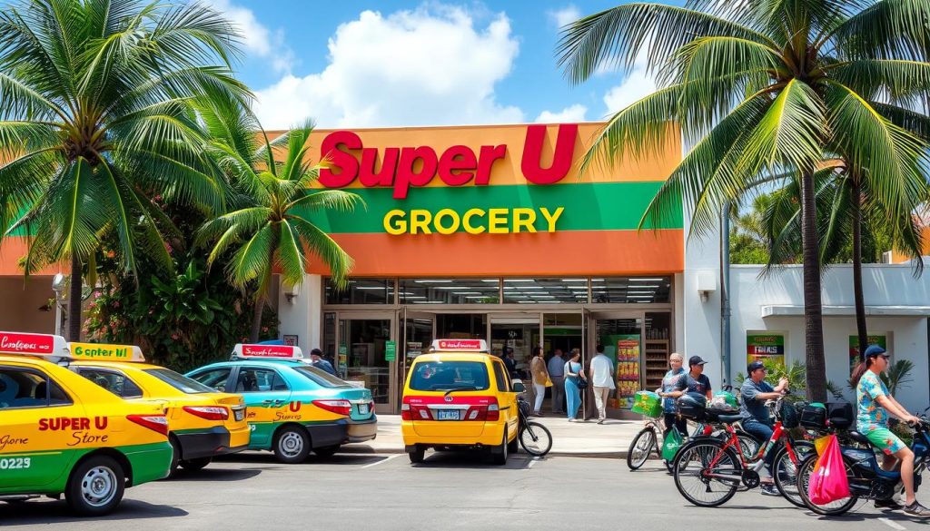 Super U Grocery Store transportation options Super U Grocery Store transportation options
