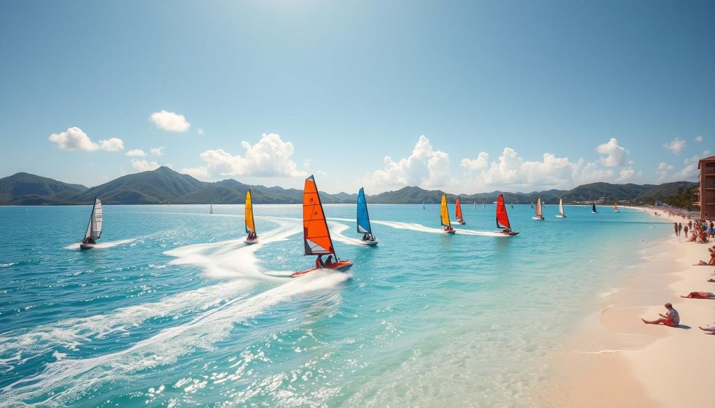 Water sports in Grand Case Water sports in Grand Case