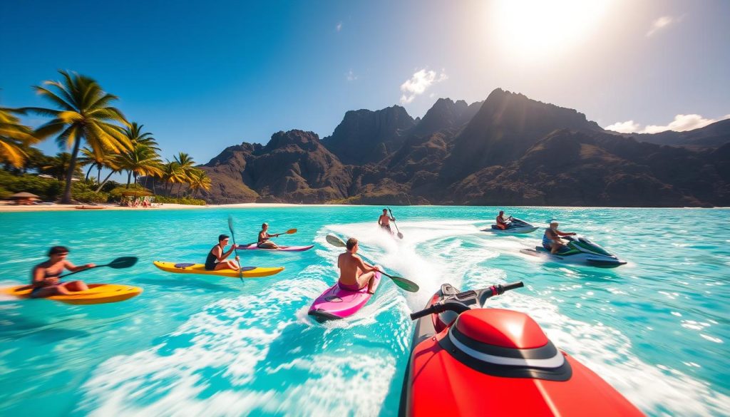 Water sports in the Mamanuca Islands Water sports in the Mamanuca Islands