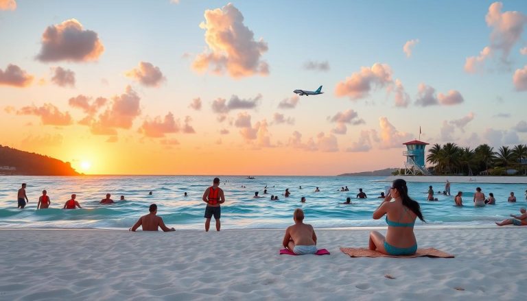 What are some tips for planning a safe and enjoyable trip to Maho Beach?
