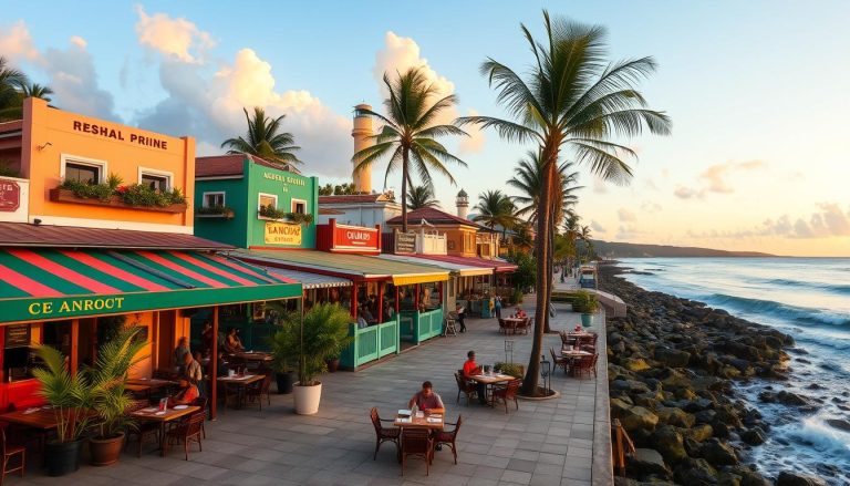 What are the dining options in Ocho Rios?