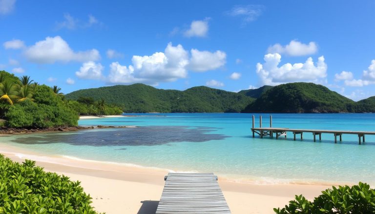 What are the facilities like at Anse de Colombier?