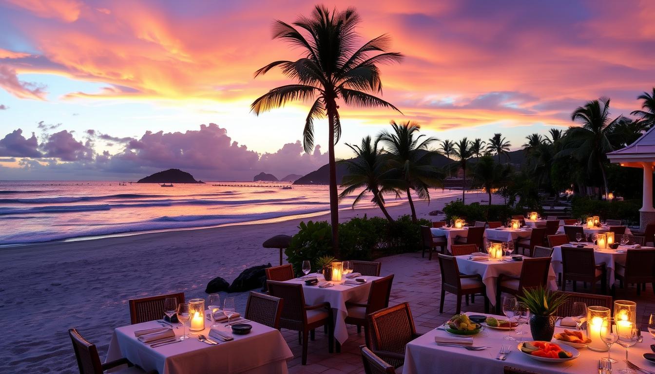 What is the best area for dinner in Orient Bay?