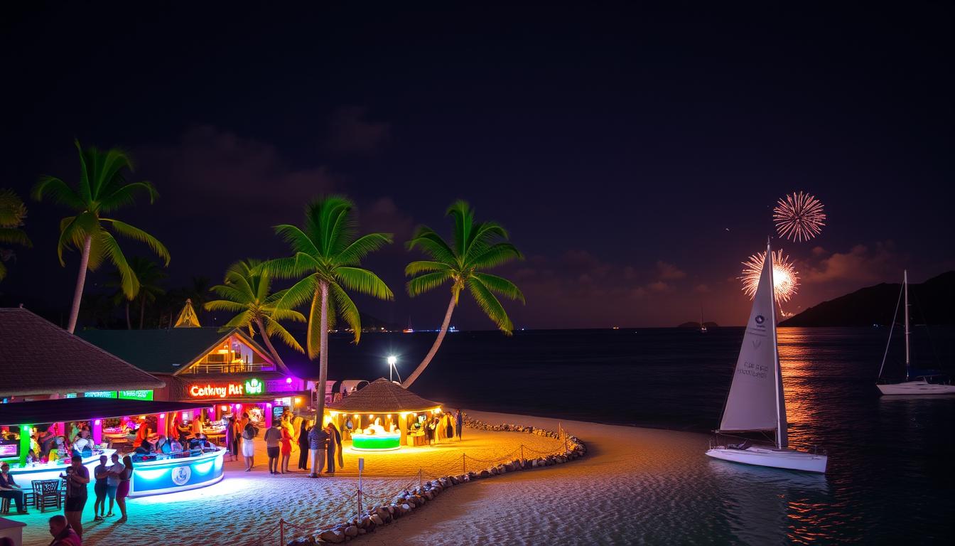 What is the nightlife like in Rodney Bay?