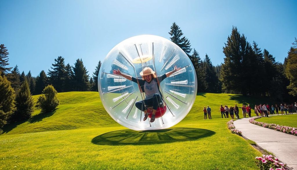 Zorbing adventure in Rotorua Zorbing adventure in Rotorua