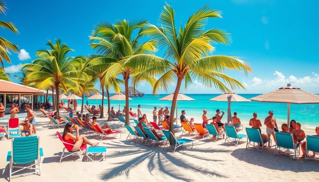 beach clubs in Orient Bay beach clubs in Orient Bay