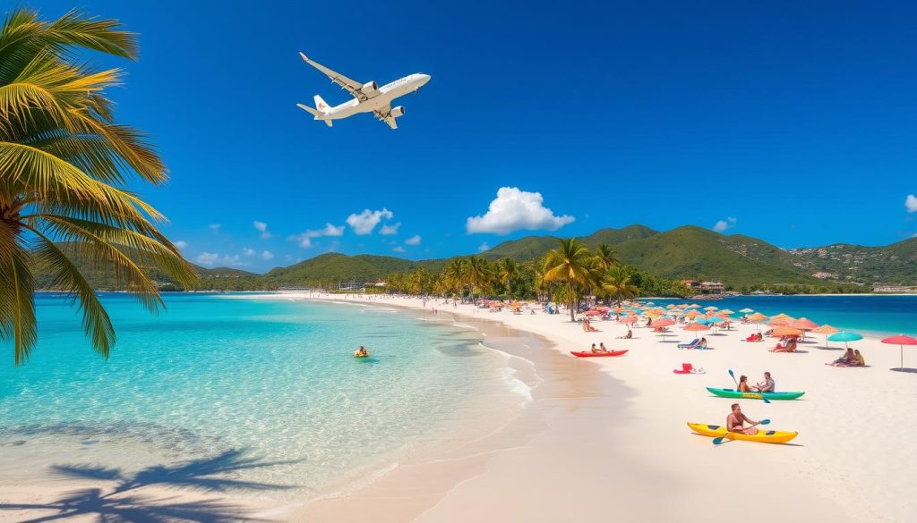 beach hopping from Maho Beach beach hopping from Maho Beach