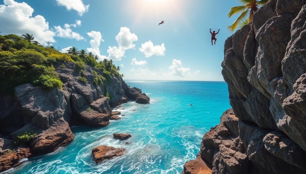 cliff diving spots Negril cliff diving spots Negril