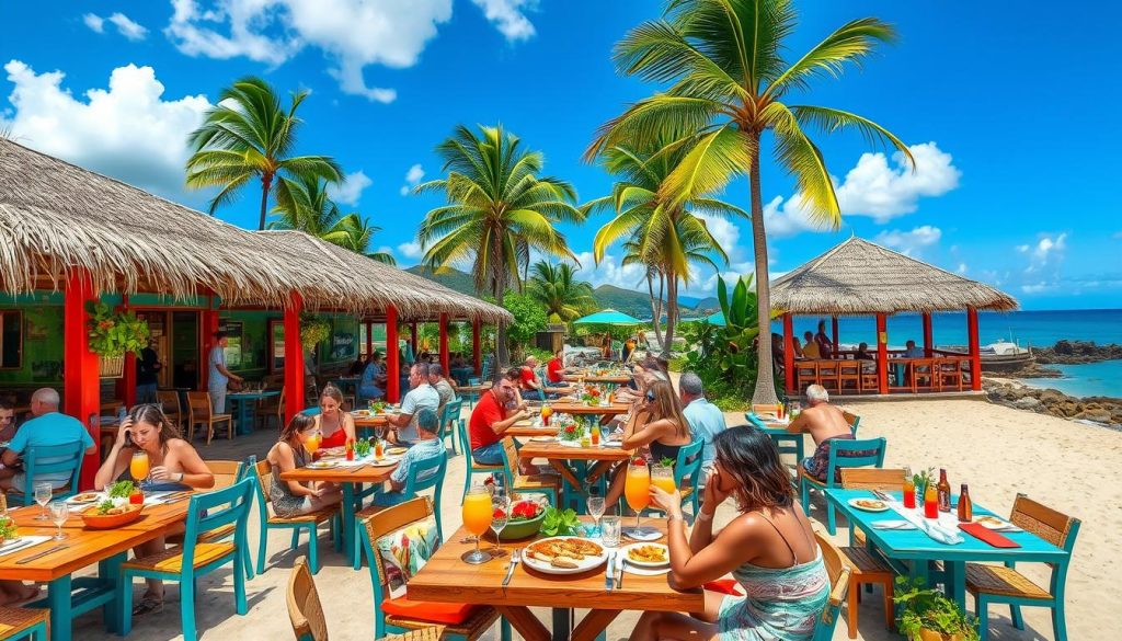 dining options Orient Bay dining options Orient Bay