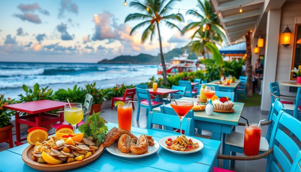 dining options near Maho Beach dining options near Maho Beach