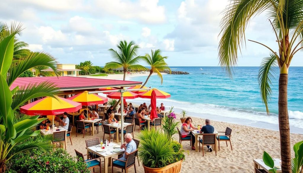 dining options near Maho Beach dining options near Maho Beach