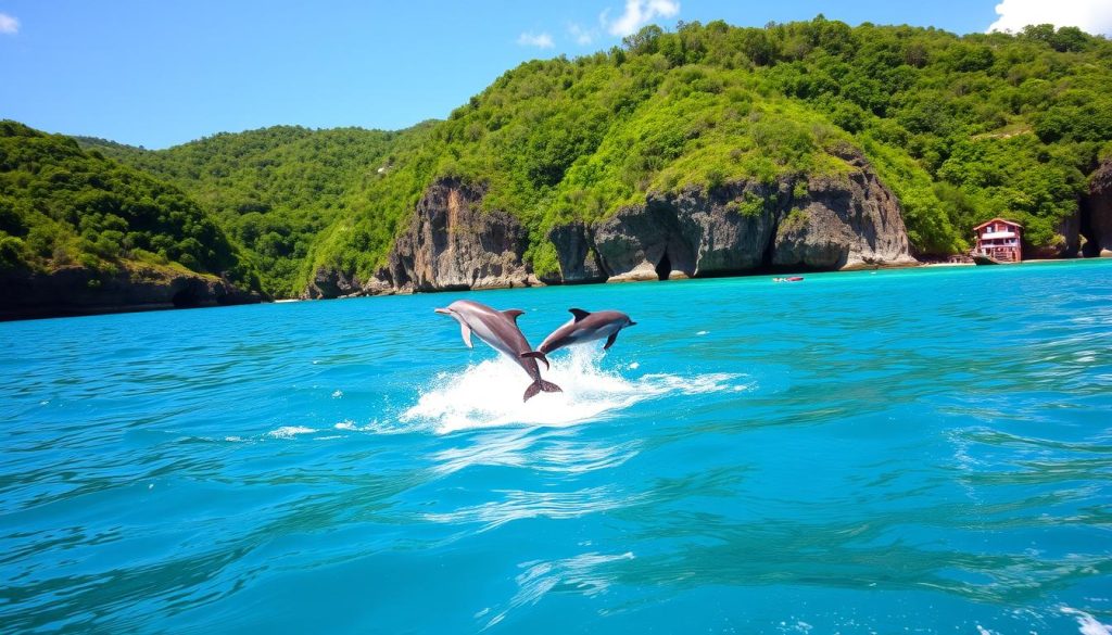 dolphin watching in Ocho Rios dolphin watching in Ocho Rios