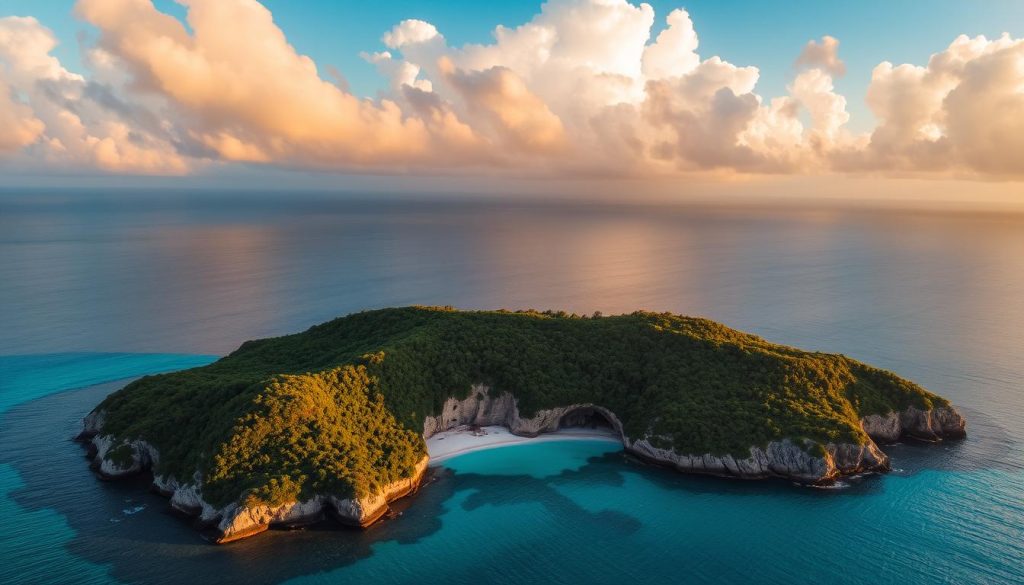 drone photography on pigeon island drone photography on pigeon island