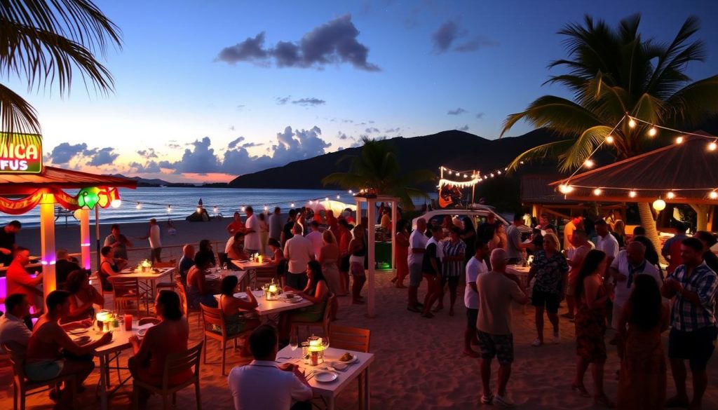 evening entertainment in Grand Case evening entertainment in Grand Case