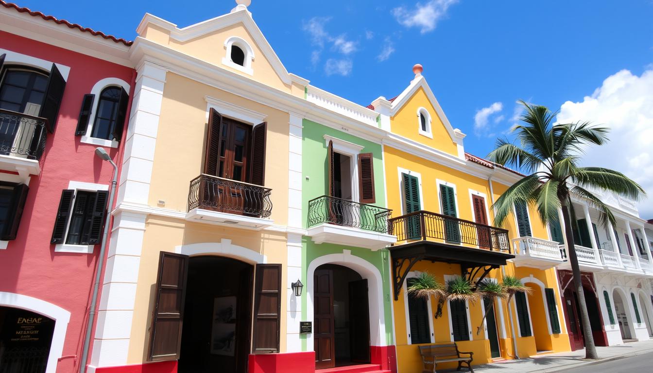 exploring Philipsburg's colonial architecture