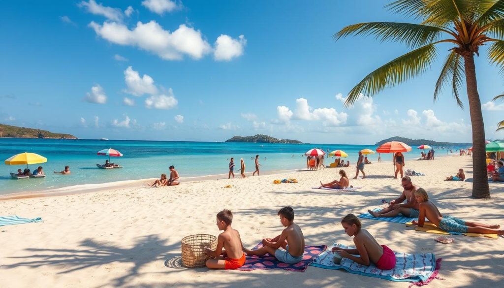 family-friendly beach in Philipsburg family-friendly beach in Philipsburg