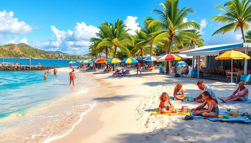 family-friendly beach in Philipsburg family-friendly beach in Philipsburg