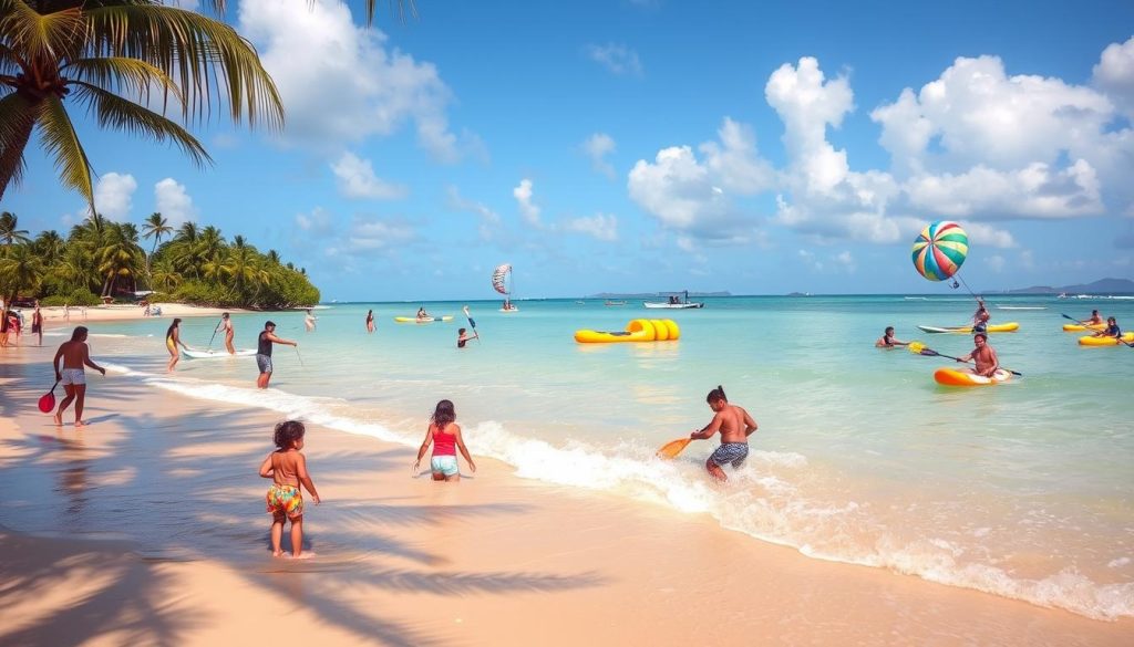 family-friendly water activities in Orient Bay family-friendly water activities in Orient Bay